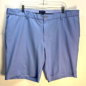 Peter Millar Men’s Bermuda Surge Performance Blue Shorts Sz 42 Athletic Golf